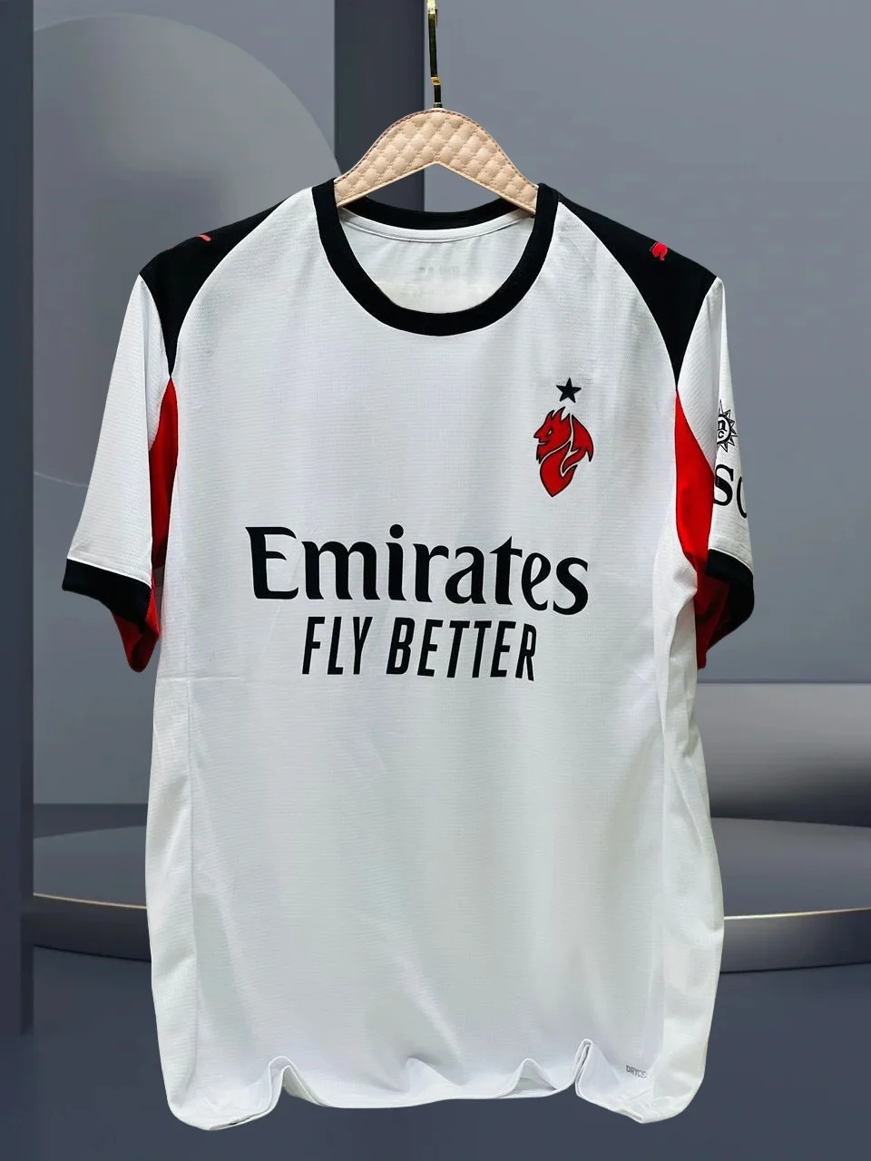 

AC Milan 25 Hot Selling Vintage Summer Football Shirts Quick Dry T-Shirts Short Sleeves Kids and Adult Training Top Teens Y2K