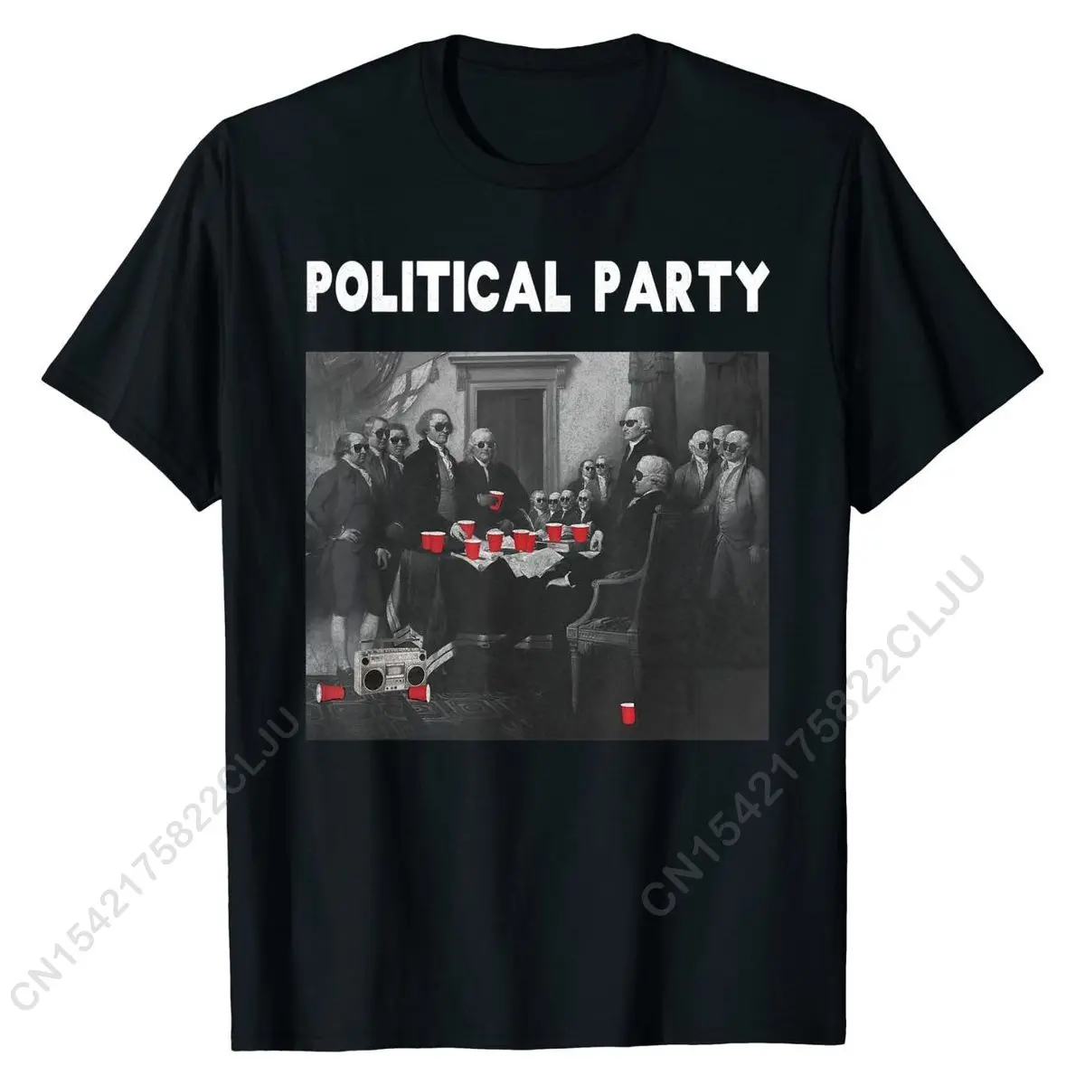 Funny Political Party Beer Drinkers T-Shirt Gift T-Shirt Tshirts Tops Shirts Fashion Cotton Geek Classic Men