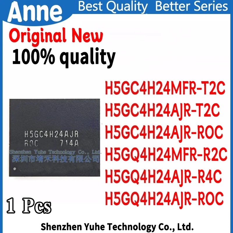 (1piece)100% New H5GC4H24MFR-T2C H5GC4H24AJR-T2C H5GC4H24AJR-ROC H5GQ4H24MFR-R2C H5GQ4H24AJR-R4C H5GQ4H24AJR-ROC -R0C BGA