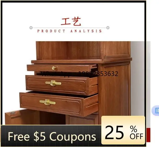 

Solid Wood Buddha Niche Clothes Closet Altar Buddha Cabinet Altar Buddha Shrine Shrine Altar Home with Door