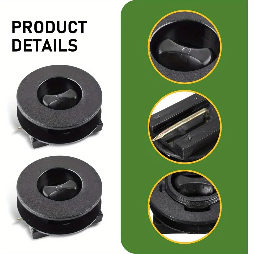 4 PCS Car Carpet Fixing Clips, Interior Floor Mat Safety Non-Slip Fasteners Accessories, ABS Rust-Proof Foot Pad Buckle Set