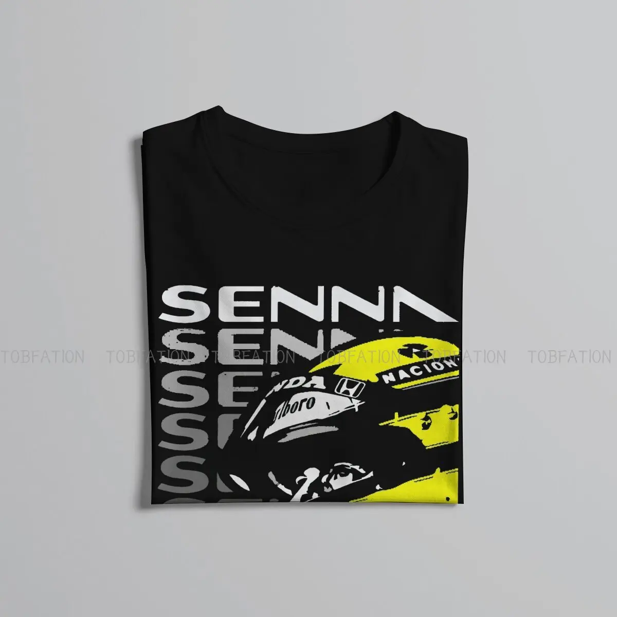 Hip Hop TShirt Ayrton Senna F1 Race Raer Printing Streetwear Leisure T Shirt Men Short Sleeve Unique Gift Clothes