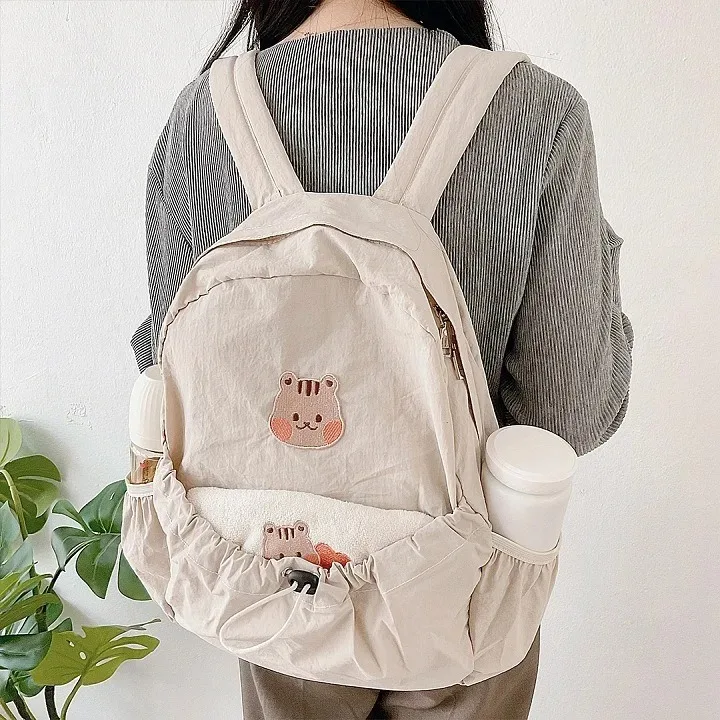 Backpack Multi-functional Convenient Storage for Parents Kids Mommy Bag INS Minimalist Cartoon Children's Backpack for Going Out