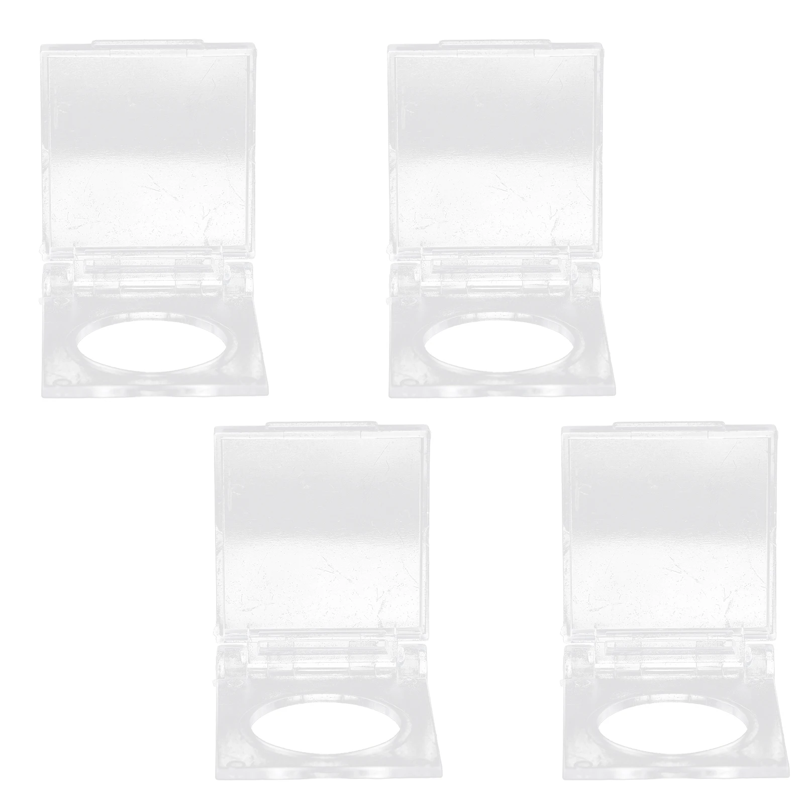 

4pcs Spray Painting Accessories 19mm Key Switch Cover Button Protector Cap for Emergency Stop Safety Electrical Teaching Tools