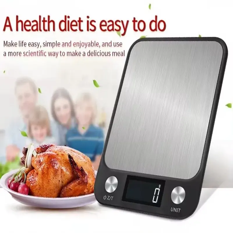 Wholesale Digital Household Products 5kg 11lb Balance Digital Electronic Kitchen Scale Kitchen Food Scale