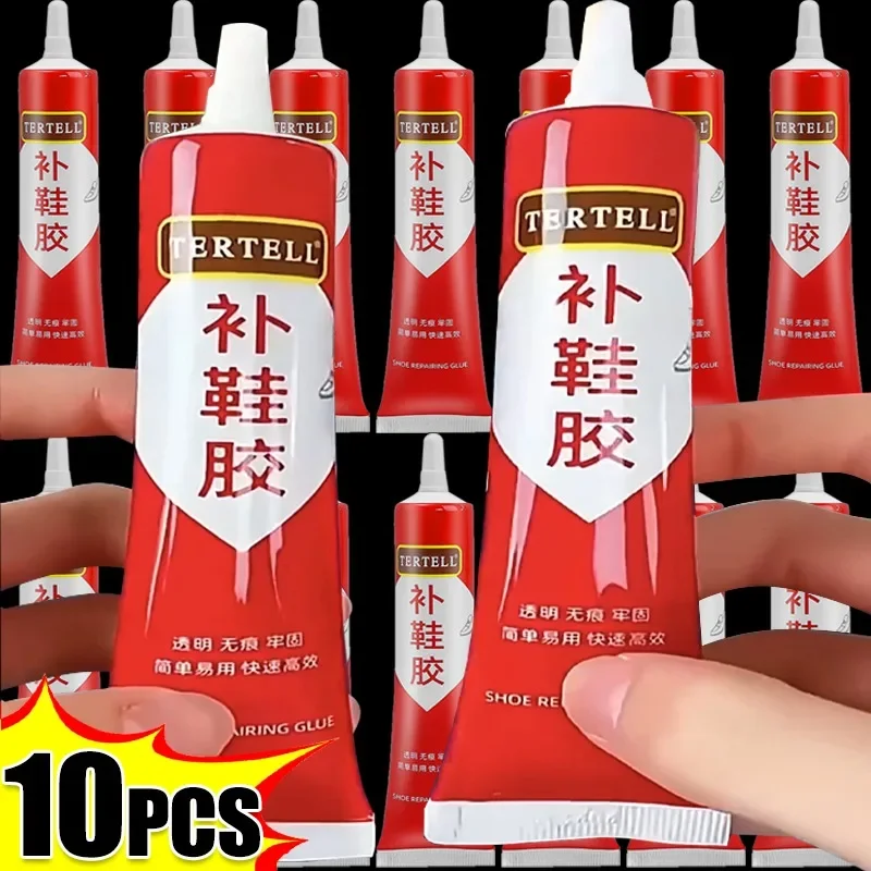 10/1Pcs Shoe Repair Glue Universal Waterproof Shoe Repair Glue Fast-Setting Home Outdoor Repair Tools Fix Mend Liquid Tools