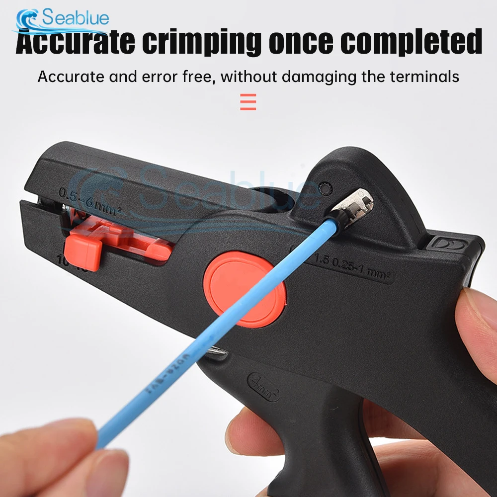 Wire Stripper Tools Multitool Plier Crimper Cable Cutter Multifunctional Stripping Tool Crimping Pliers Terminal 0.5-6.0mm2