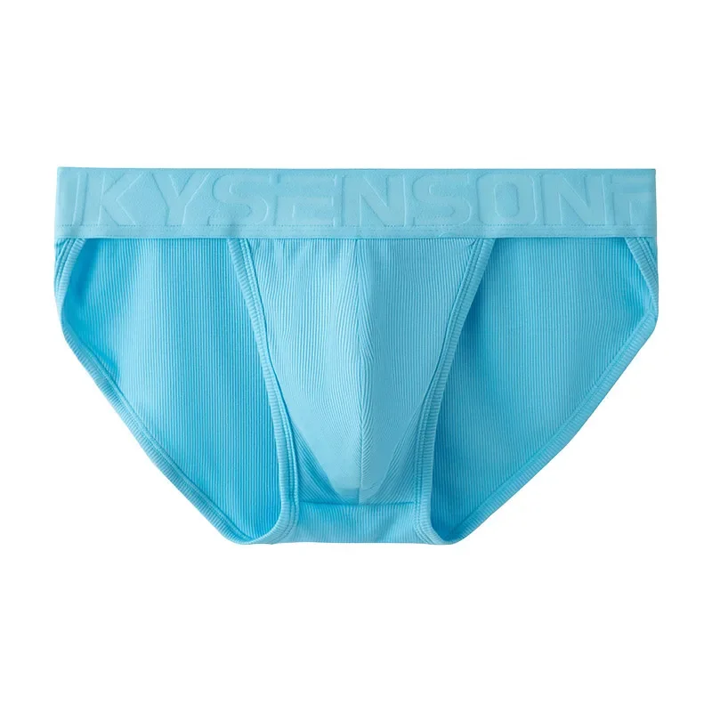1/2/3 PCS Men's Underwear Mens Breathable Thread Modal Panties Breathable Skin Friendly Mid Rise High Fork Solid Color Briefs