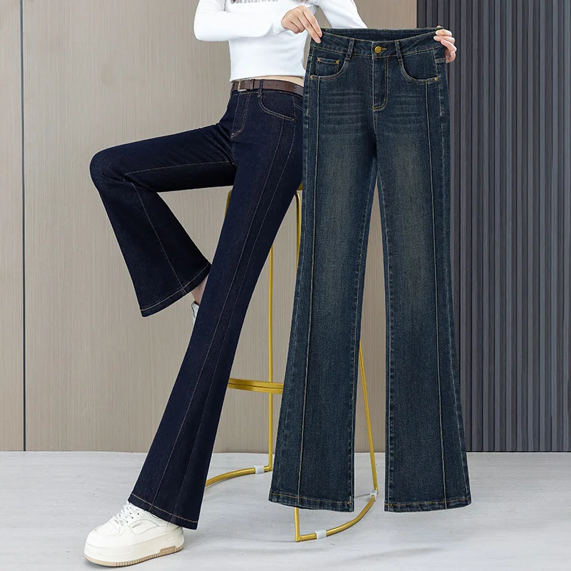 

Women's pants jeans women's young micro cropped pants high stretch tight spring and autumn