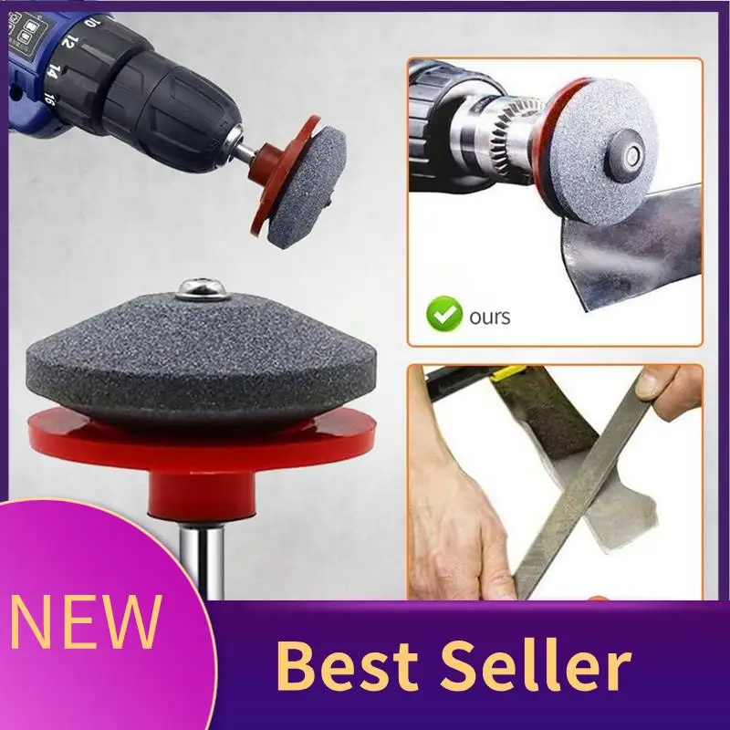 

ABHI-Lawnmower Dull Blade Sharpener, Lawn Mower Blade Sharpener Tool, Universal Blade Sharpeners For Lawn Mowers,Red