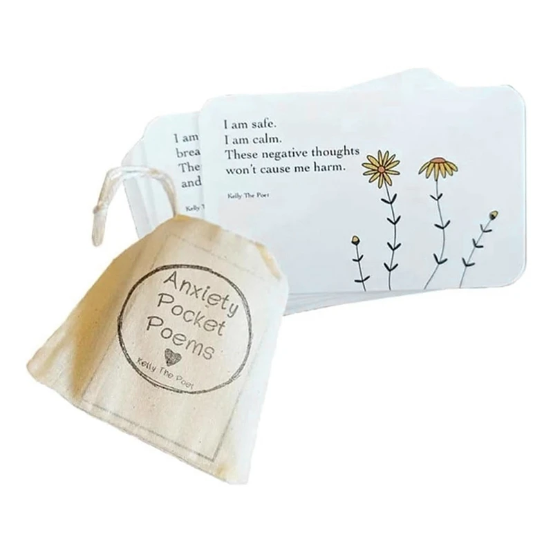 Ansiedade alívio Pocket Poems, Árvore do coração lunático, A magia das árvores em forma de coração lunático artesanal