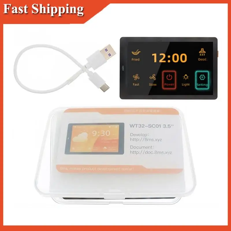 Efficiente scheda di sviluppo ESP32-S3 da 3,5 pollici - WT32-SC01 PLUS con schermo LCD multi-touch capacitivo 320X480 Bluetooth integrato