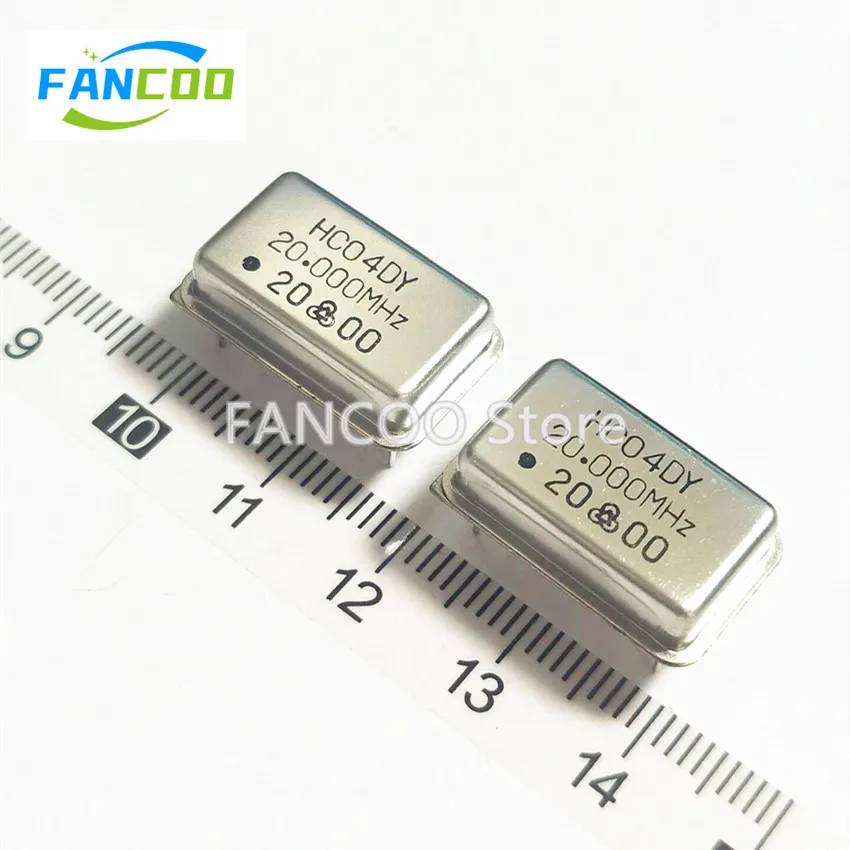 5pcs 20M 20MHZ 20.000M 20.000MHZ Crystal Oscillator Active OSC DIP-4 Rectangle Full Size 3.3V 5V