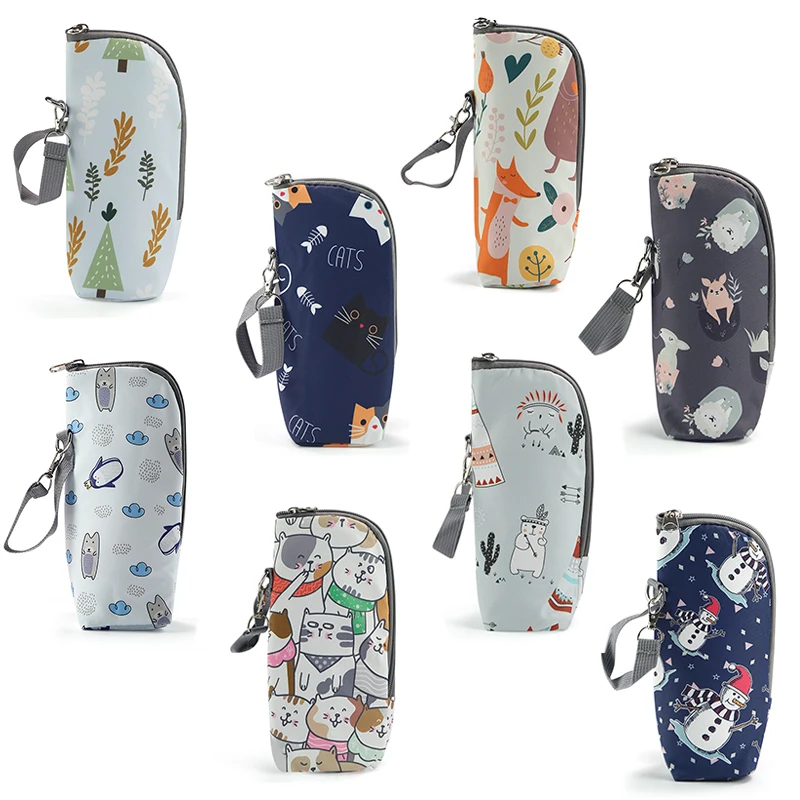 

Портативная сумка для детских бутылочек, дорожный чехол с изолированным дизайном, органайзер для бутылочек с молоком для путешествий и кормления на открытом воздухе