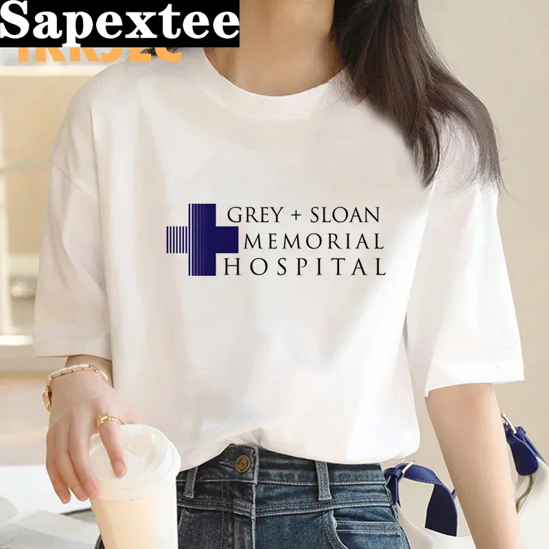 greys anatomy t-shirt tshirt women couple clothes grunge harajuku kawaii Korea tumblr clothes t-shirt graphic tees women