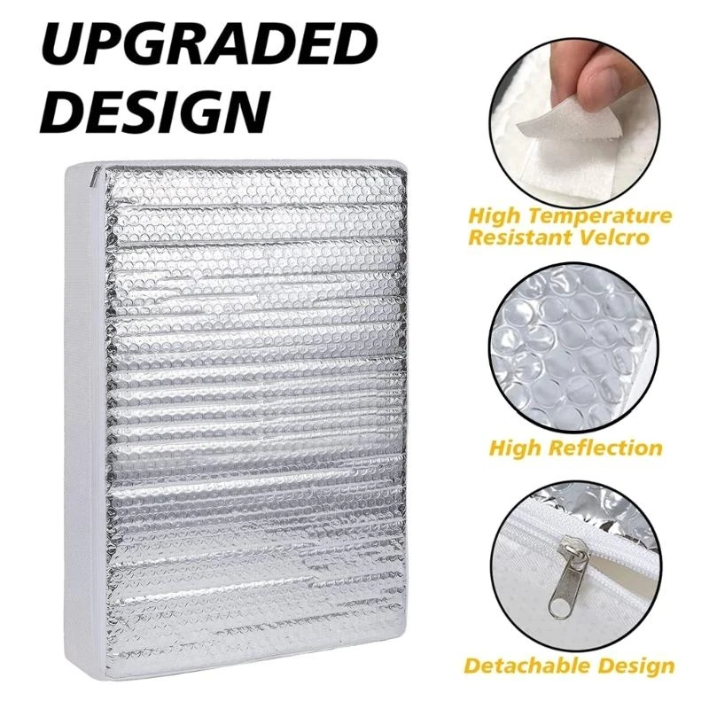 선 루프 햇빛 커튼 트레일러 채광창 절연기 커버 14x14x2.8 인치 햇빛