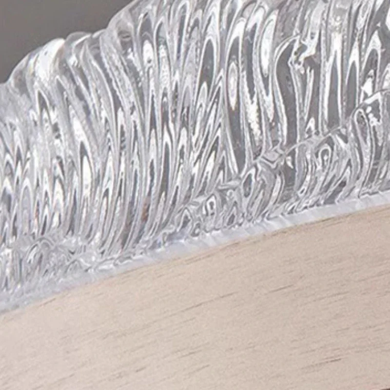 Nordic Wave Ring Acrylic LED Pendant Lights for Living Dining Table Room Bedroom Minimalist Design Dimmable Lusters Luminaires