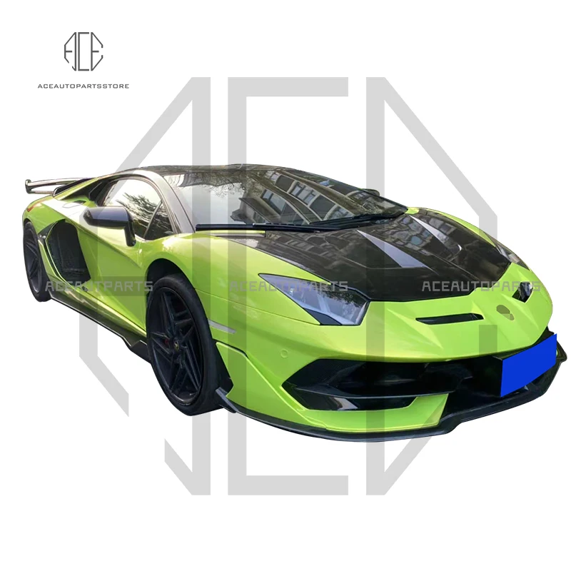 SVR Style Dry Carbon fiber bonnet For Aventador Lp700 LP720 LP750SV SVJ Carbon fiber Hood Top Quality