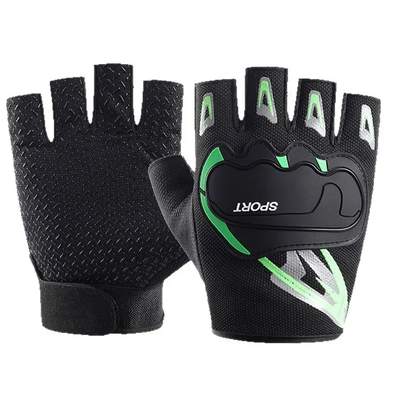 قفازات ركوب الدراجات النارية في الهواء الطلق، مضادة للانزلاق، مقاومة للاهتراء، متوافقة مع قفازات الدراجات النارية الرياضية القابلة للتنفس #5