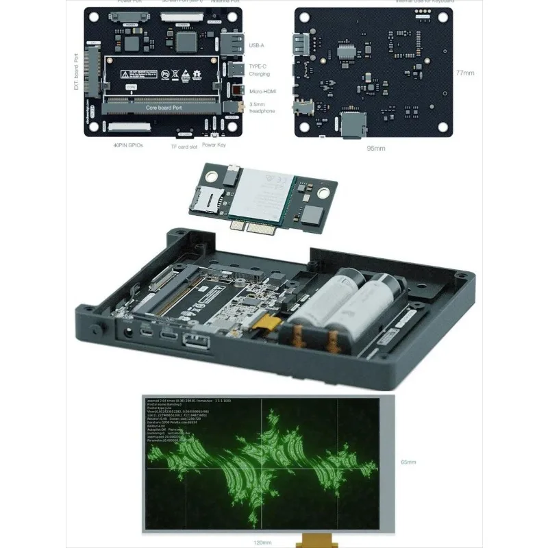UConsole Is A Modular Arm or RISC-V Handheld Computer