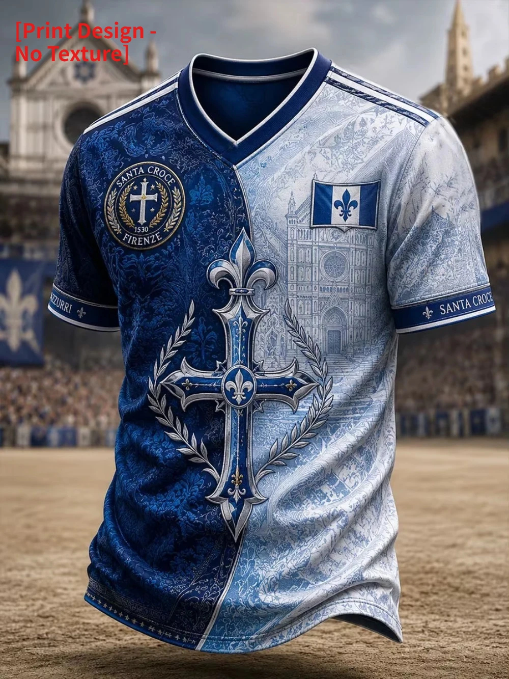 Italian Fans Football Training  3D Print Sport Quickdry Breath Men V-neck T-shirt Outdoor Street Casual Fashion Parent-Child Top