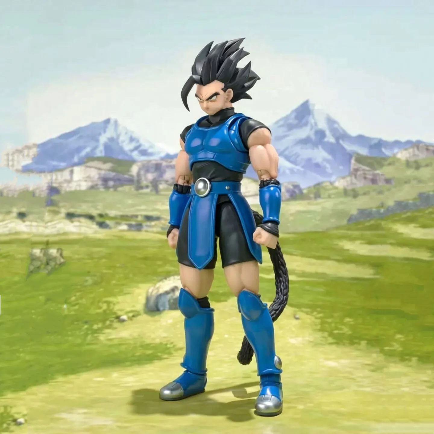 NEW Action Figure Shf Dragon Ball Legends Shallot Joint Movable Blue Armored Anime Collectible For Collectors Home Display Gift view 4