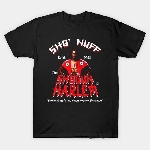 Sho'nuff The Shogun of Harlem T-Shirt 1985 Taimak Bruce Leeroy The Last Dragon