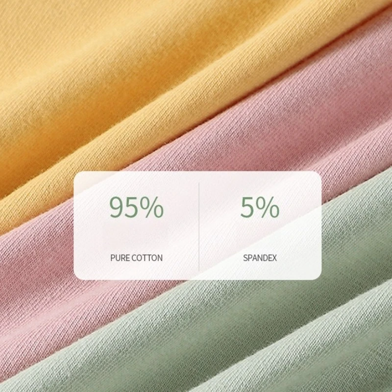 Japanese Women Cotton Underwears Students Briefs Sexy Cute Girls Lingerie Solid Mid-waist Female Panties Plus Size Underpants