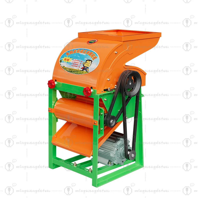 Household Corn Threshing Machine Electric Corn Stripper Automatic Corn Sheller for Farm Use