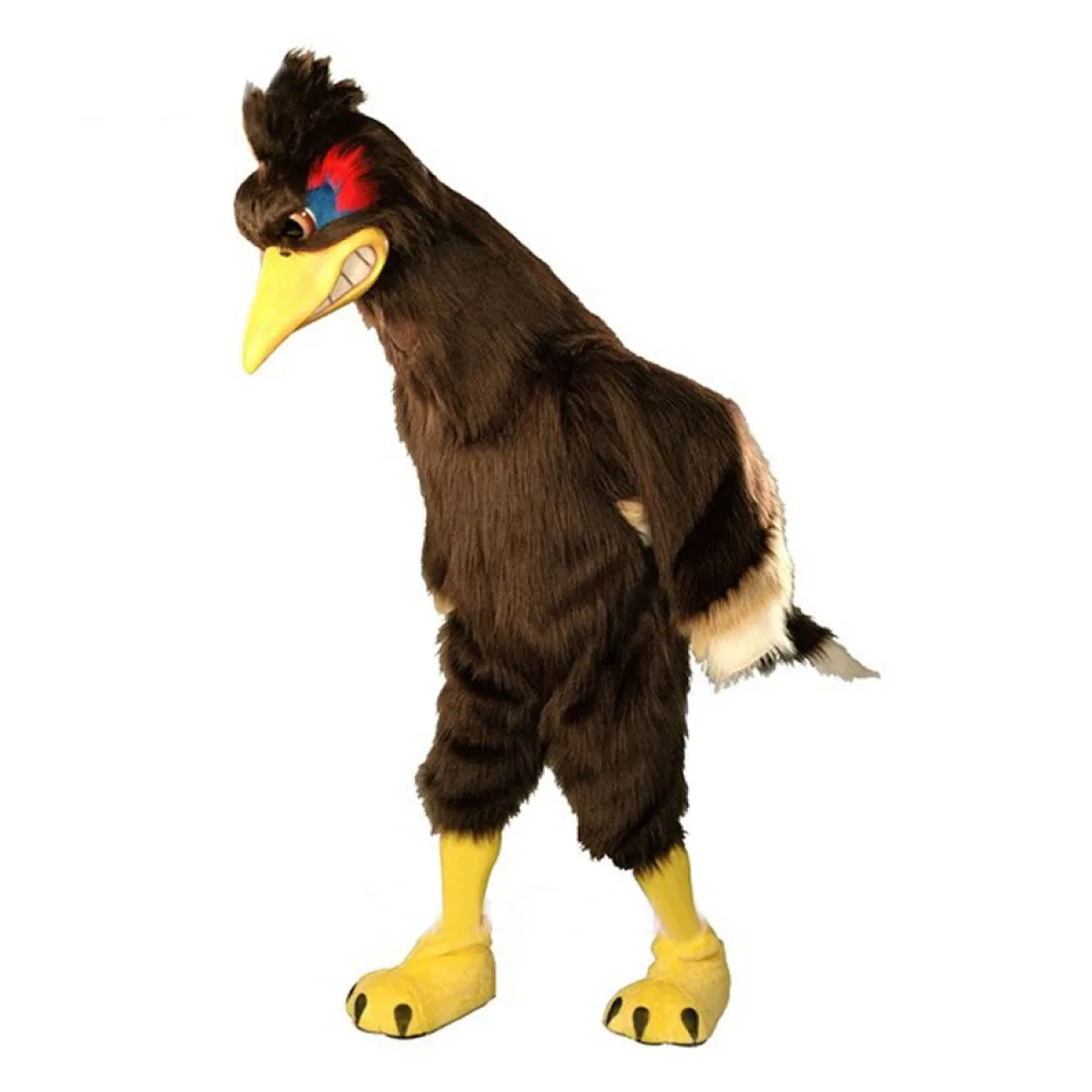 

Roadrunner Mascot Costume Custom Cool Bird Sport Theme Cartoon Anime Cartoon Anime Cosplay Fancy Dress for College Sport Games