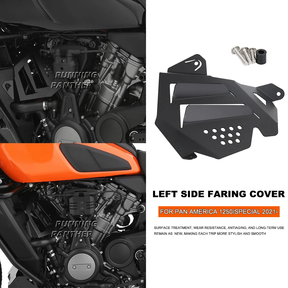 

Алюминиевая защита катушки зажигания с ЧПУ, левая сторона, защита обтекателя, новинка для Pan America 1250/1250S/Special RA1250 PA 1250 2021-