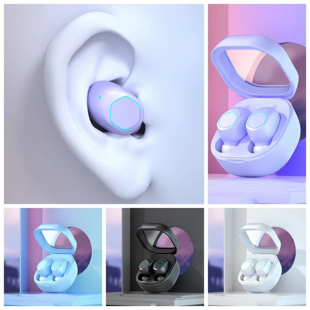 

M21 Wireless Bluetooth Earphone Transparent Case Stereo Wireless Earphones Mini Noise Canceling Bluetooth Headset