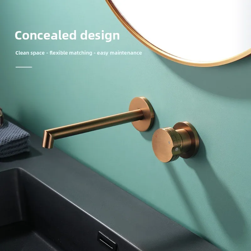 

Латунный смеситель для раковины, для горячей и холодной воды, для установки на столешницу или под столешницу