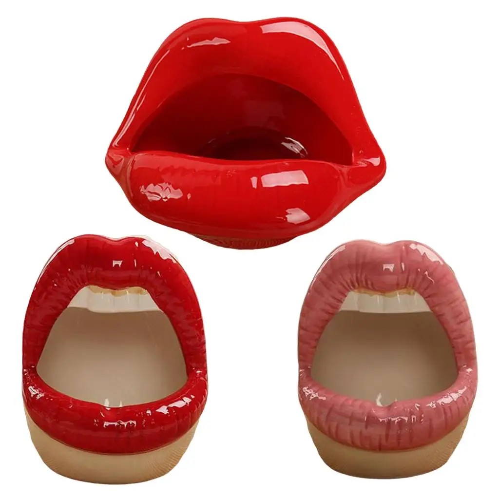 Cute Cartoon Cigar Lips Ceramic Lips Boyfriend Gift for Women