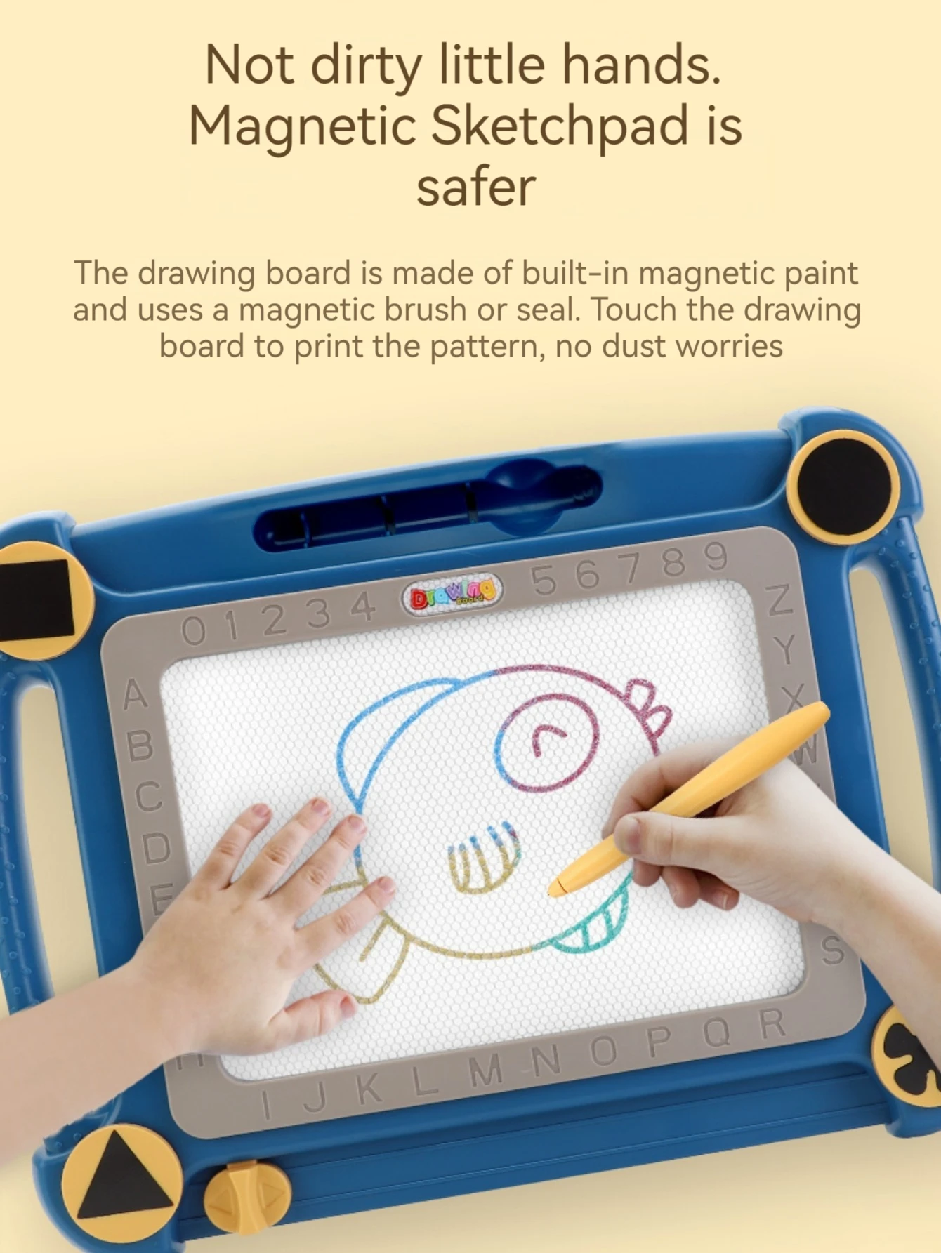 

Children's magnetic color graffiti drawing board home writing board educational writing board toy