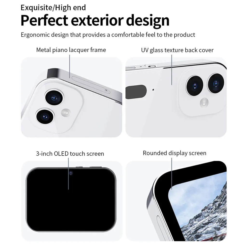 Kamera Digital CCD 4K Kamera Video Digital 64MP dengan 3 Lensa Panel Sentuh 3 Inci 16X Zoom Digital Flash Bawaan IR Penglihatan Malam