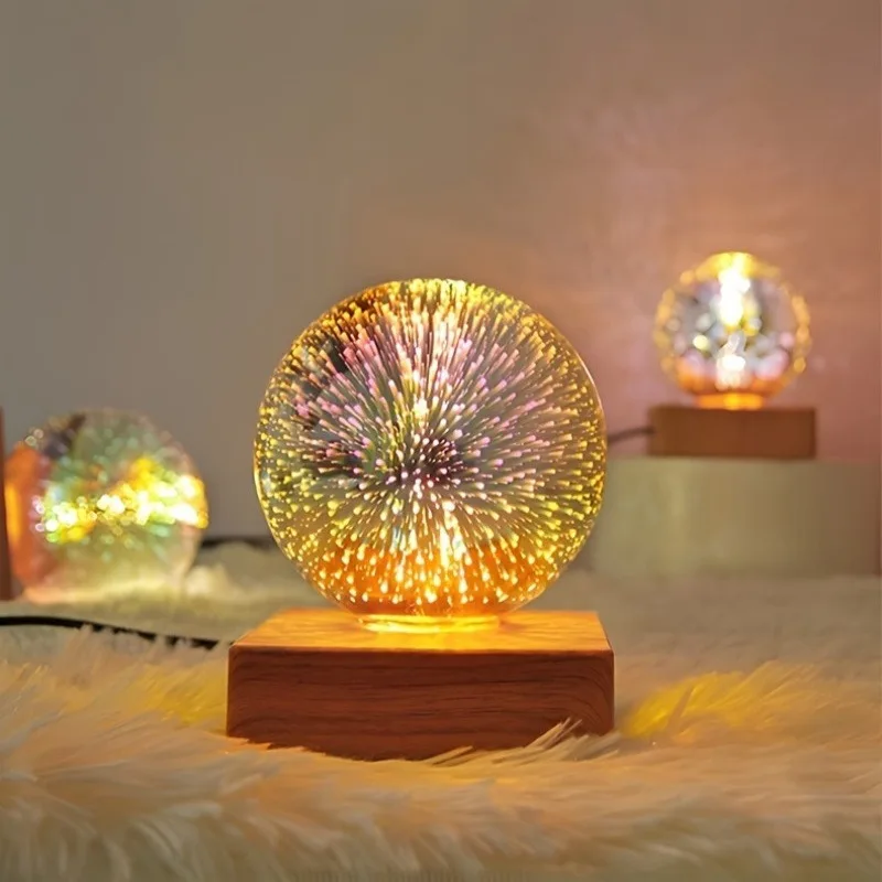 ضوء ليلي LED من السماء المرصعة بالنجوم - مصباح بجانب السرير يعمل باللمس مزود بمنفذ USB، ضوء قابل للتعديل 16 لونًا، مناسب لهدايا عيد الميلاد #4