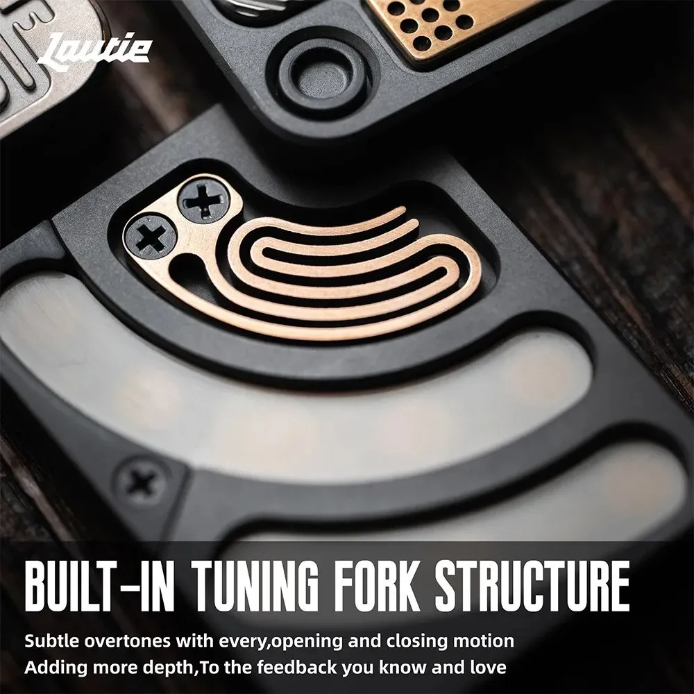 LAUTIE Shuffle Pro ACE+KING Fidget Slider, 2099 Series BUILT-IN TUNING FORK STRUCTURE SMOOTHER SLIDES Desktop Toy NEW RELEASE