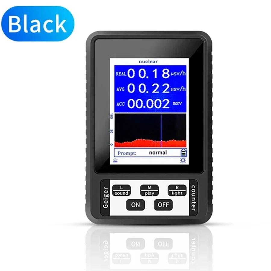 Geiger Counter Nuclear Radiation Detector X-ray Γ-ray Β-ray Detector Real-time Mean Cumulative Dose Modes Radioactive Tester