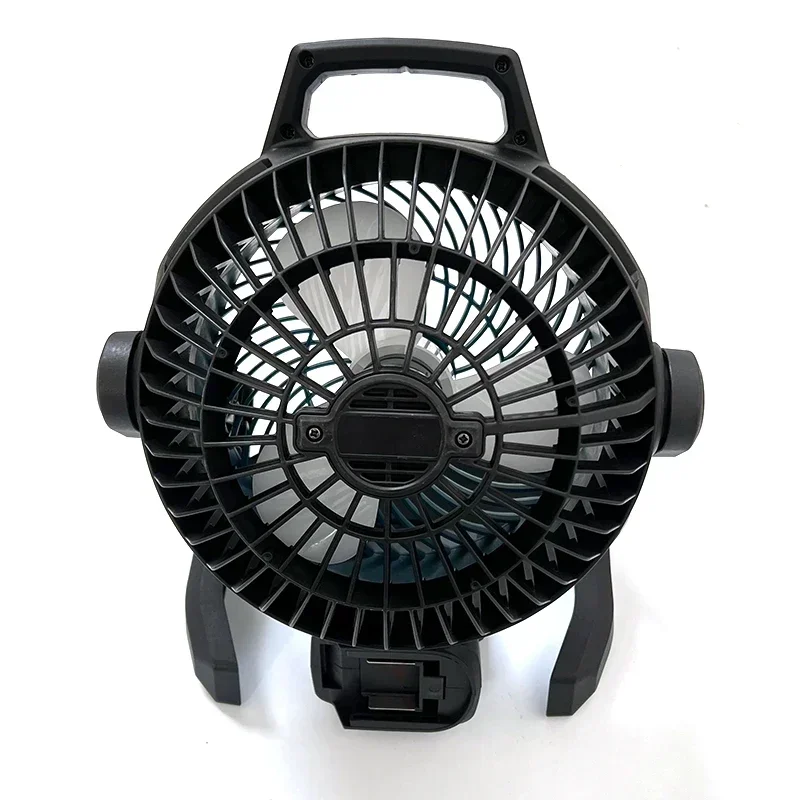 ماكيتا مروحة طاولة لاسلكية مروحة تخييم محمولة 21 فولت متعددة الأغراض رأس قابل للتعديل 3 سرعات إعدادات تعمل بالطاقة مروحة أرضية لسطح المكتب #6