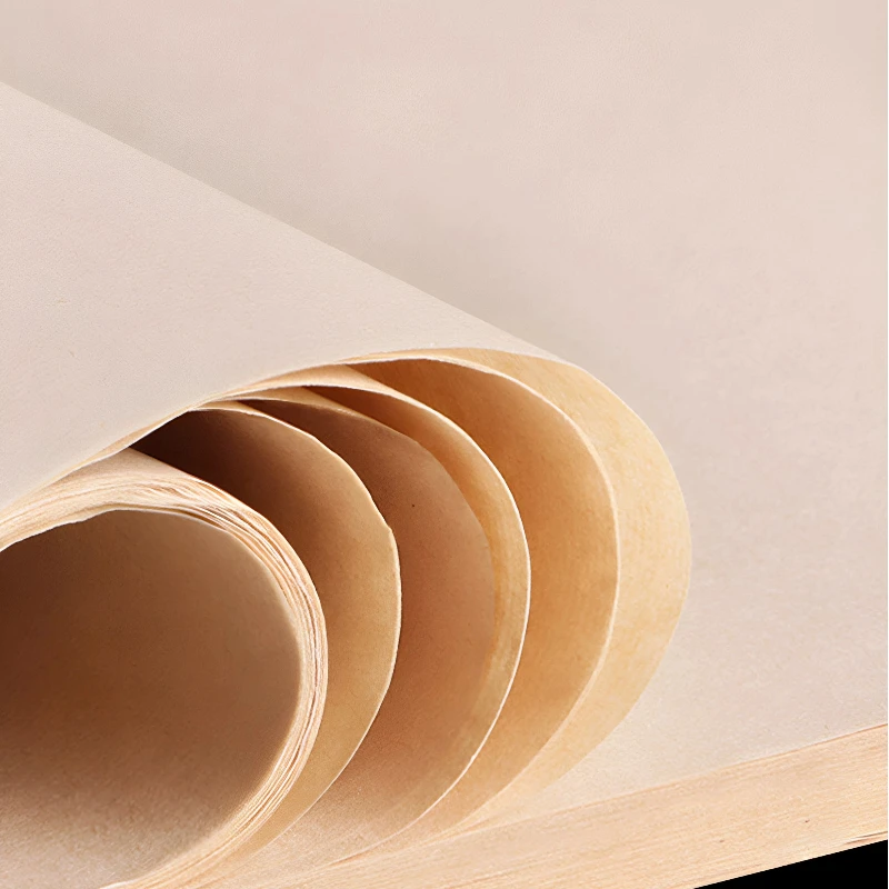 Semi-raw Rice Paper Blank Paper for Calligraphy Traditional Chinese Painting and Handwriting Practice Art Works Creation Supply