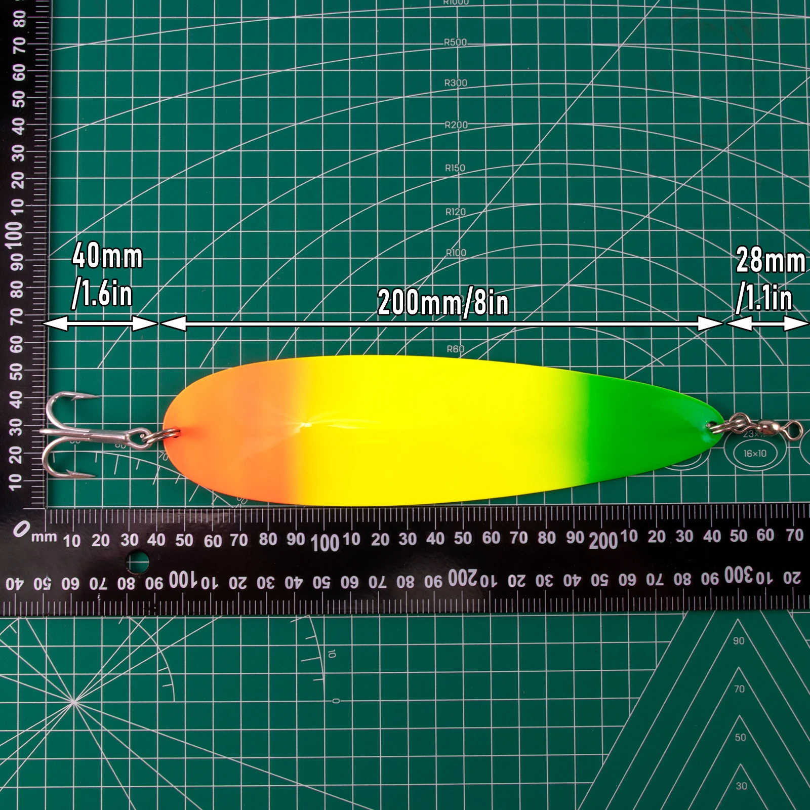 Cuchara vibrante Mustad – Señuelo grande para arrastre de atún - imagen 5