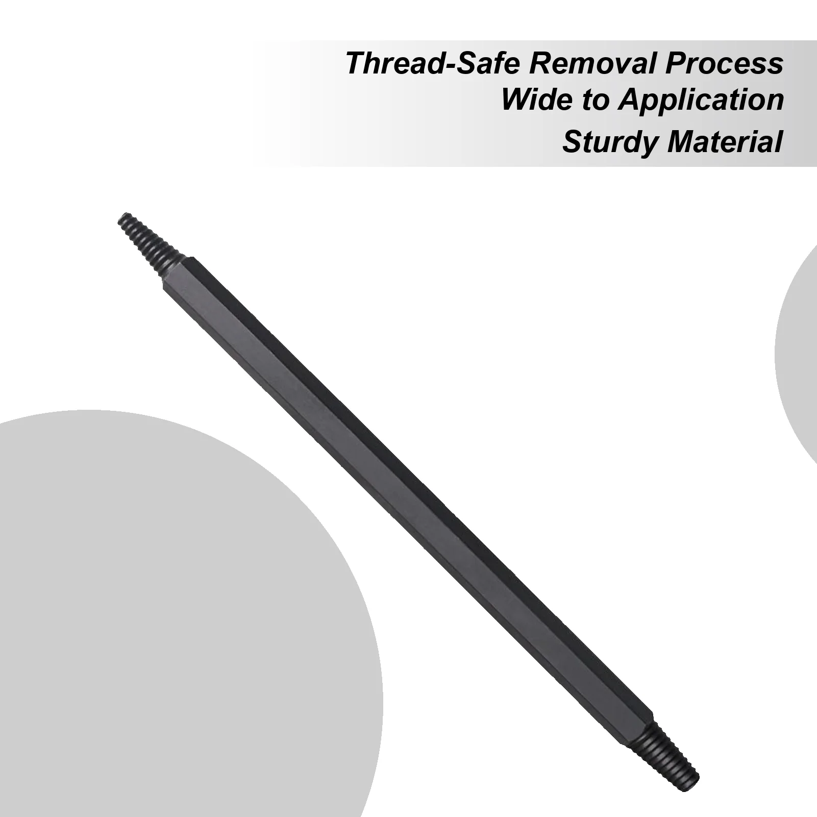 

Broken Spark Plug Removal Tool Broken Spark Plug Maintenance Tool Professional Remover Double-Ended Reverse Thread Tap For