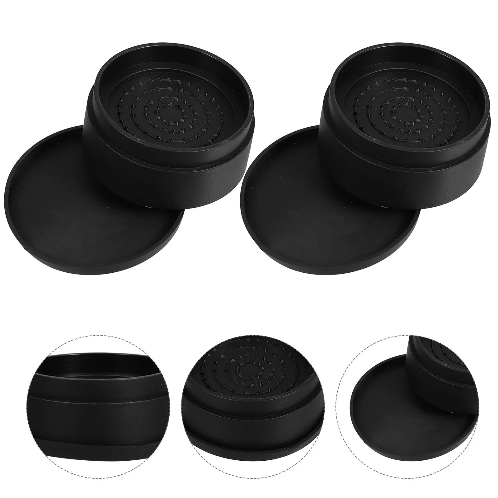 

4 Pcs Bed Lifters Stackable Furniture Riser Blocks Non Couch Chair Sofa Table Leg Extenders Reusable for Dorm Home