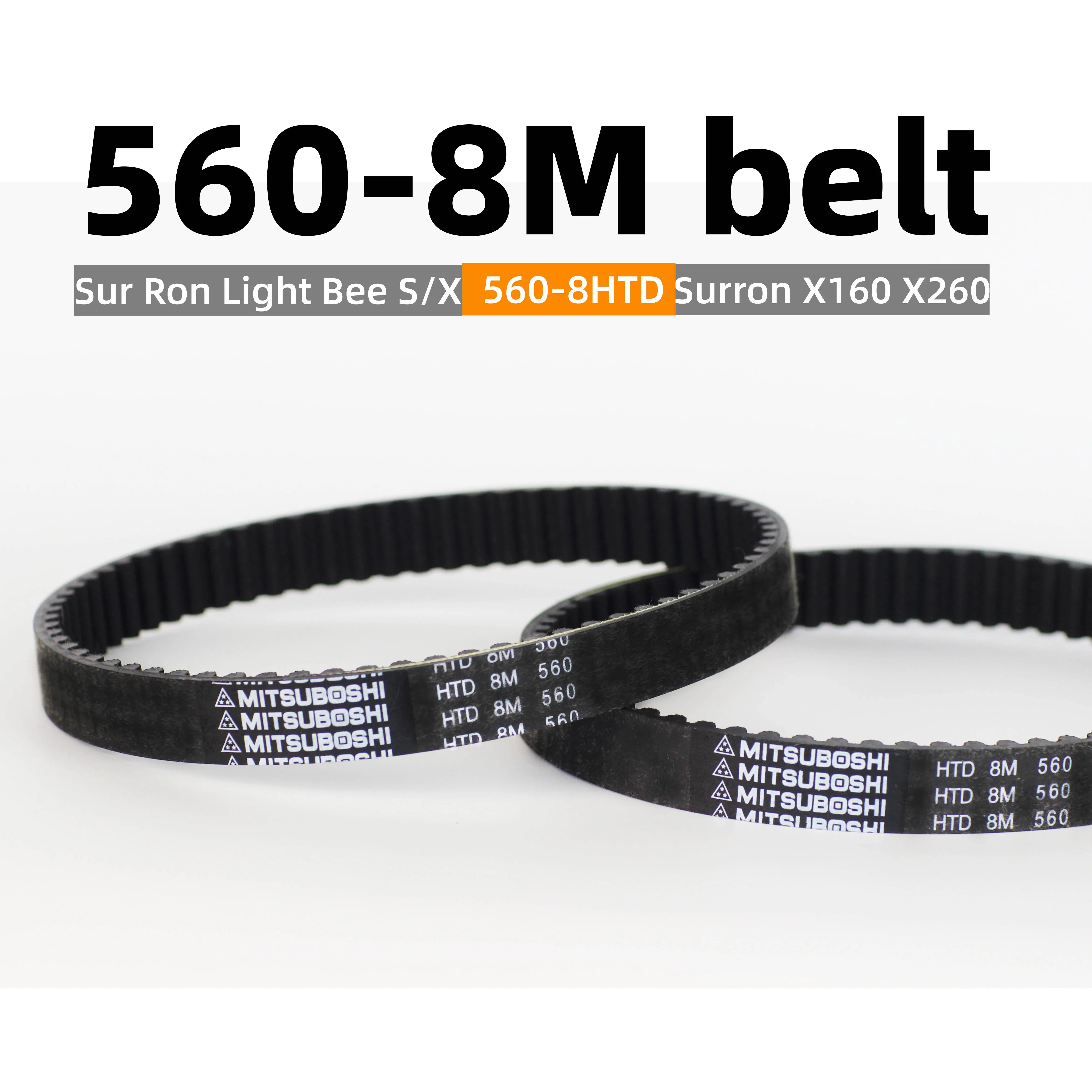 

ОРИГИНАЛЬНЫЙ приводной ремень Kevlar Light Bee S/X 8M 560 560-8MGT для Sur-Ron Surron Sur Ron Light Bee S/X