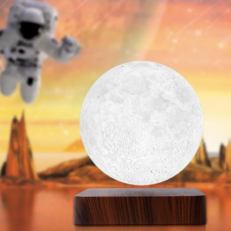 Night light Magnetic hanging moon light Mini magnetic levitation home