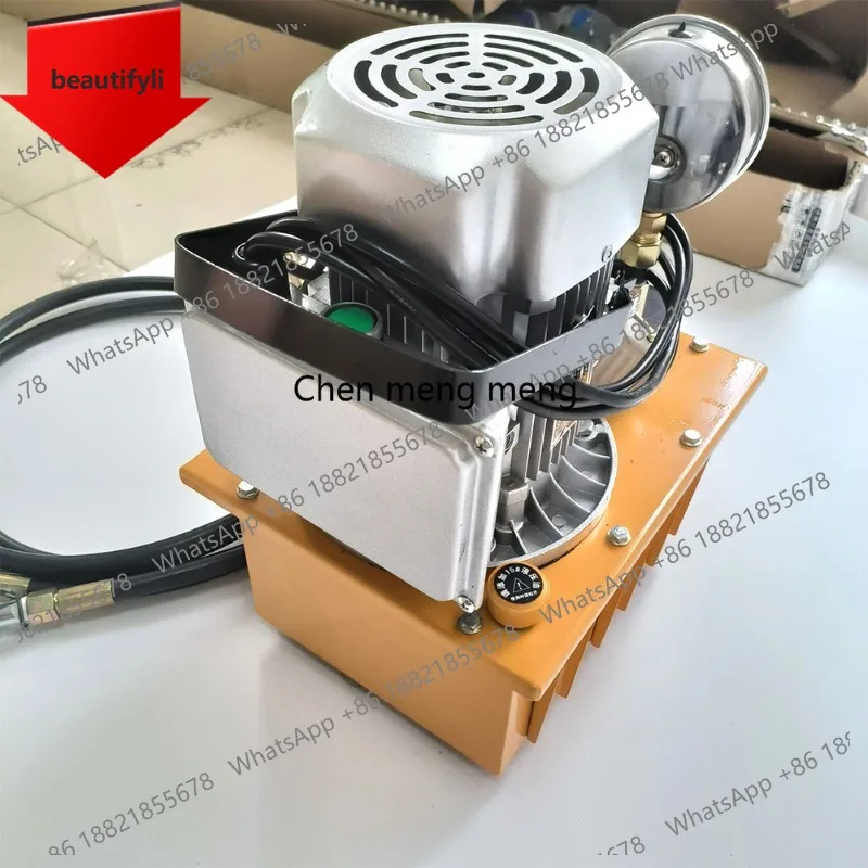 A55 Solenoid valve Hydraulic oil pump Hand lever double-circuit electric pump Hydraulic press High pressure 750W high power