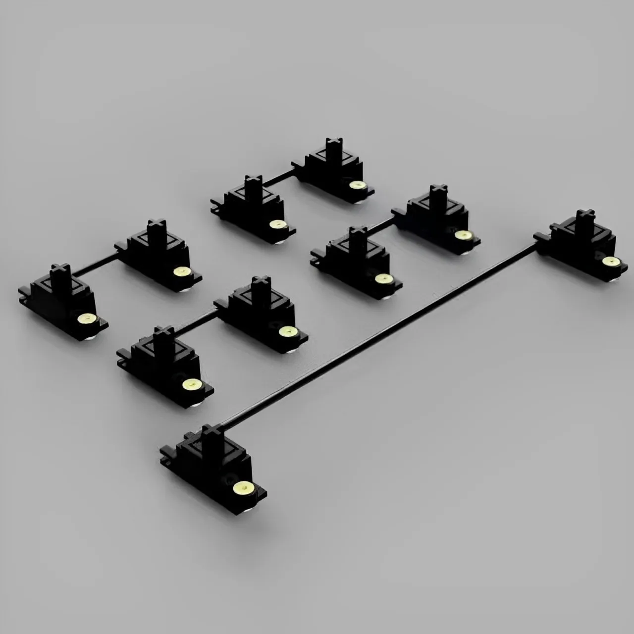 Owlab V3 Stabilizer สำหรับการเล่นเกมวัสดุ POM สำหรับ PCB 1.2mm 1.6mm CSTC40 PCB สกรู Rainy75ตัวโคลง