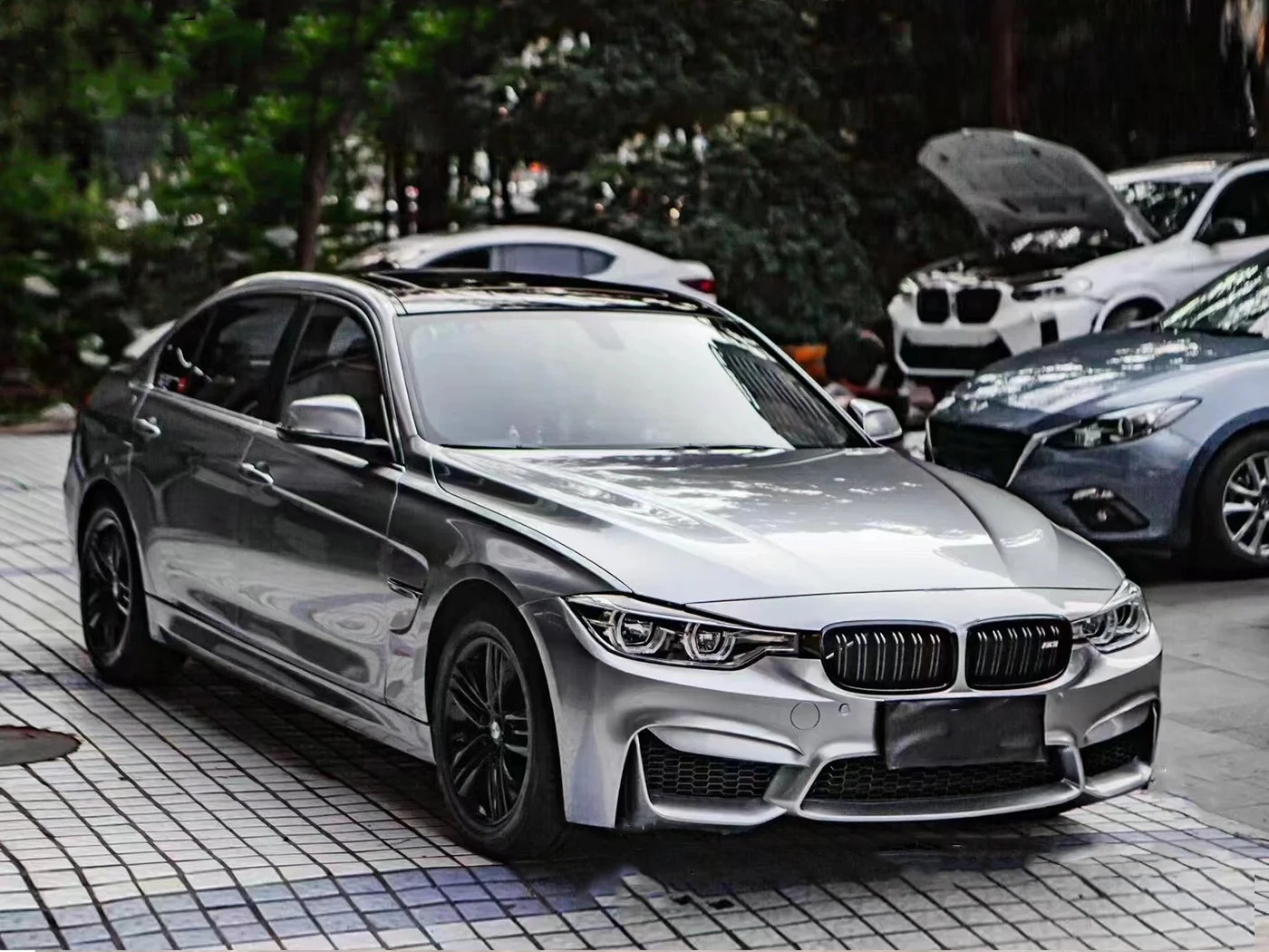 Wholesale Automotive Parts Body Kits Surround for  3 Series F30 Refitted M3 Style