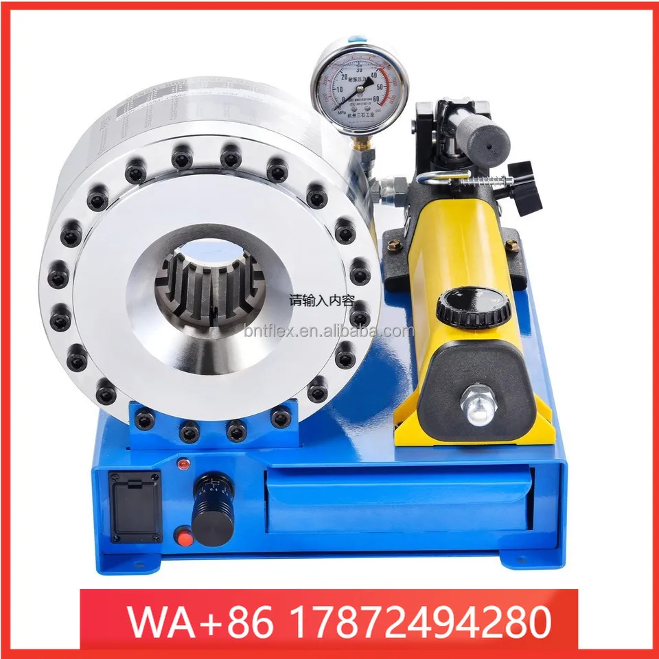 BNT 30 A High Quality 1 Inch Manual Hose Crimping hine with 8 Sets of Dies
